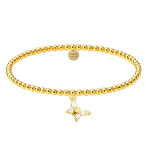 butterfly charm bracelet