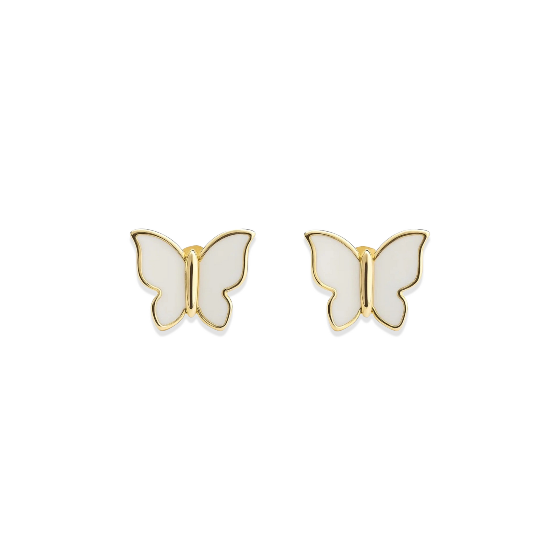 Butterfly | Enamel Stud Earrings