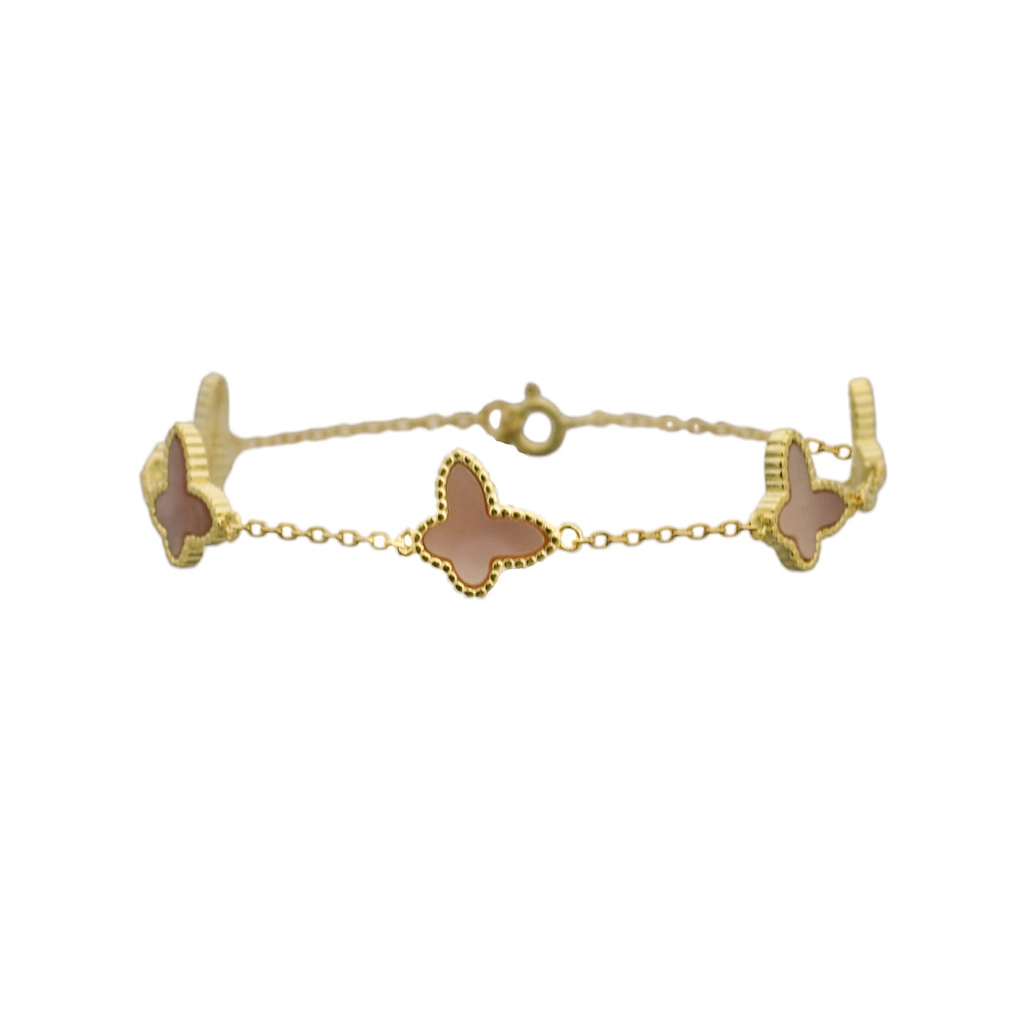 BUTTERFLY BTY | Water-Resistant 18K Gold Plated Pendant Bracelet
