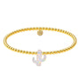 Cactus | Beaded Opal Bracelet - Bara Boheme