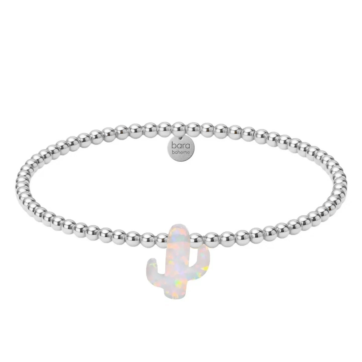 Cactus Opal Beaded Bracelet - Bara Boheme