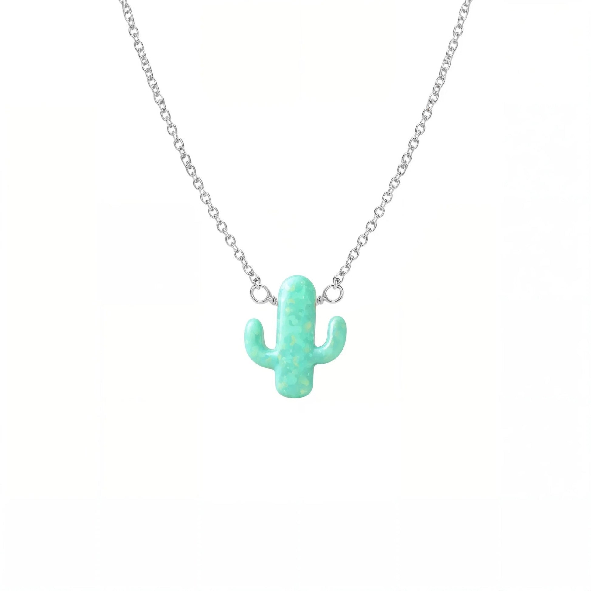 Cactus | Opal Elite Chain Necklace - Bara Boheme