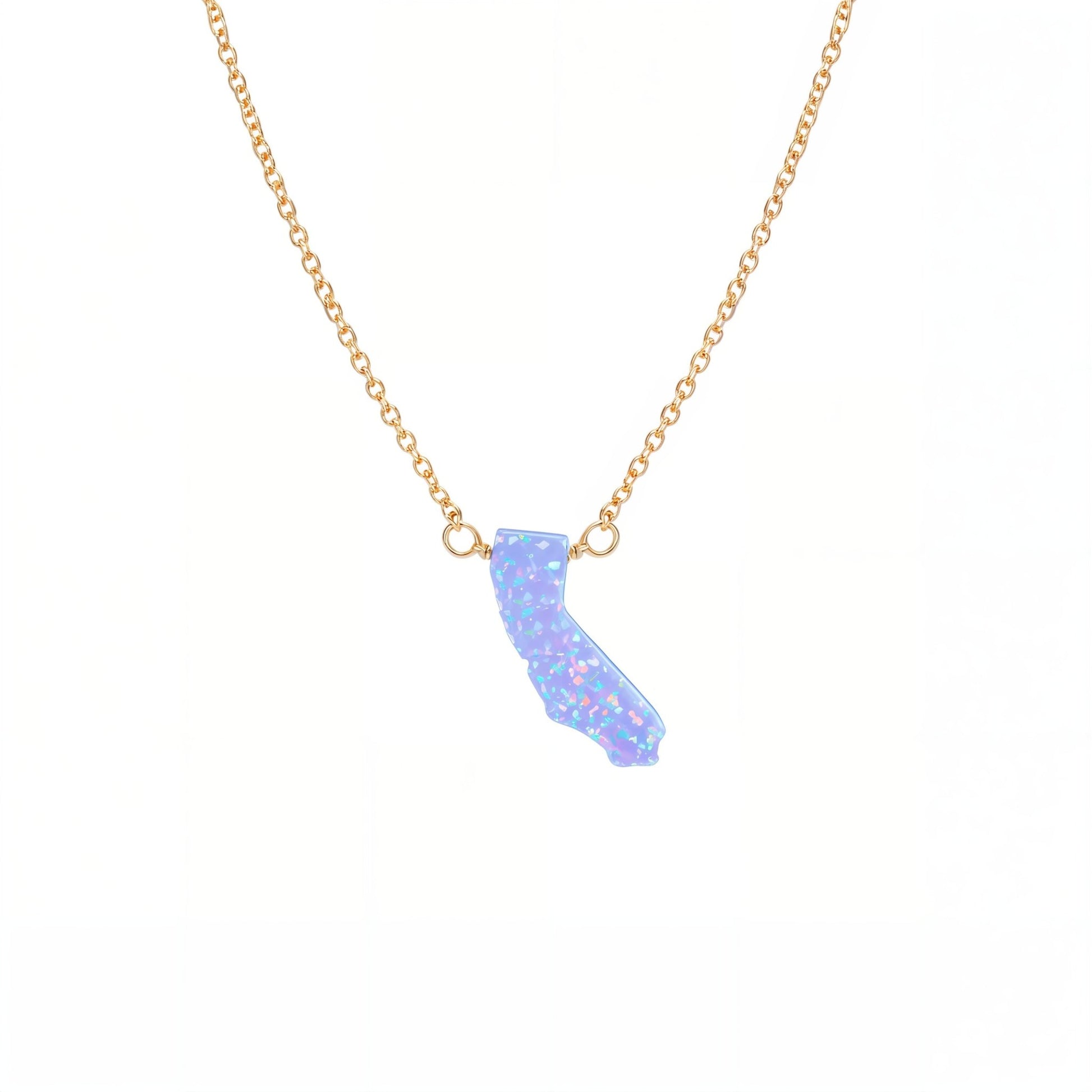 California | Opal Elite Chain Necklace - Bara Boheme