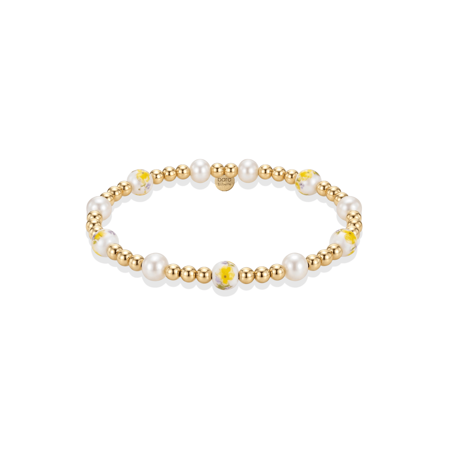 Capri Sorbe – Porcelain Beaded Bracelet - Bara Boheme