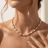 Capri Sorbe – Porcelain Beaded Necklace - Bara Boheme