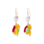 Capri Spritz Earrings with Pearl - Bara Boheme