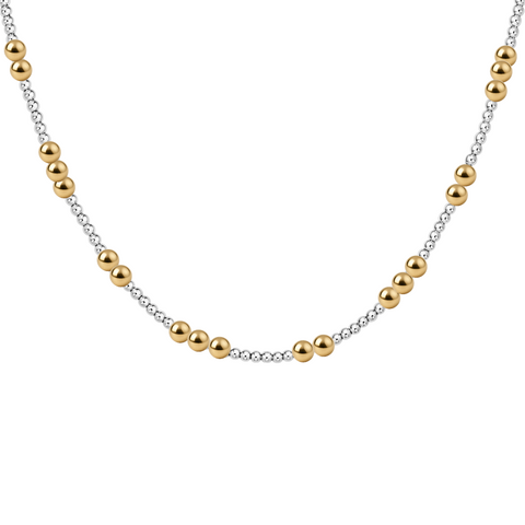 Carolyn | Gold Filled Beaded Necklace
