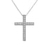 Celina | Pave Cross Necklace - Bara Boheme