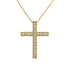 Celina | Pave Cross Necklace - Bara Boheme