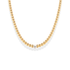 Charlotte | Gold Filled Beaded Necklace with Pearls - Bara Boheme
