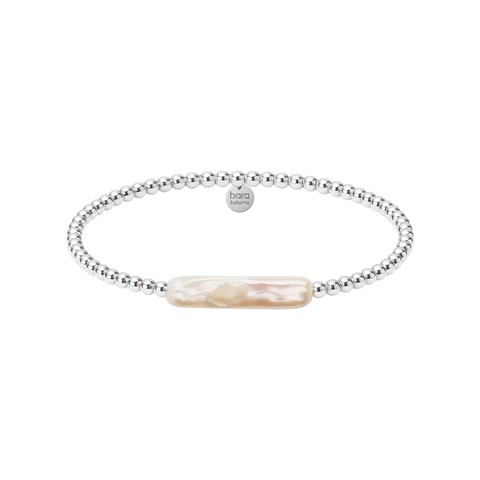 Chrishell | Gold Filled Beaded Bracelet with Pearl