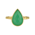 Chrysoprase | Bezel Ring - Bara Boheme