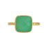Chrysoprase | Bezel Ring - Bara Boheme