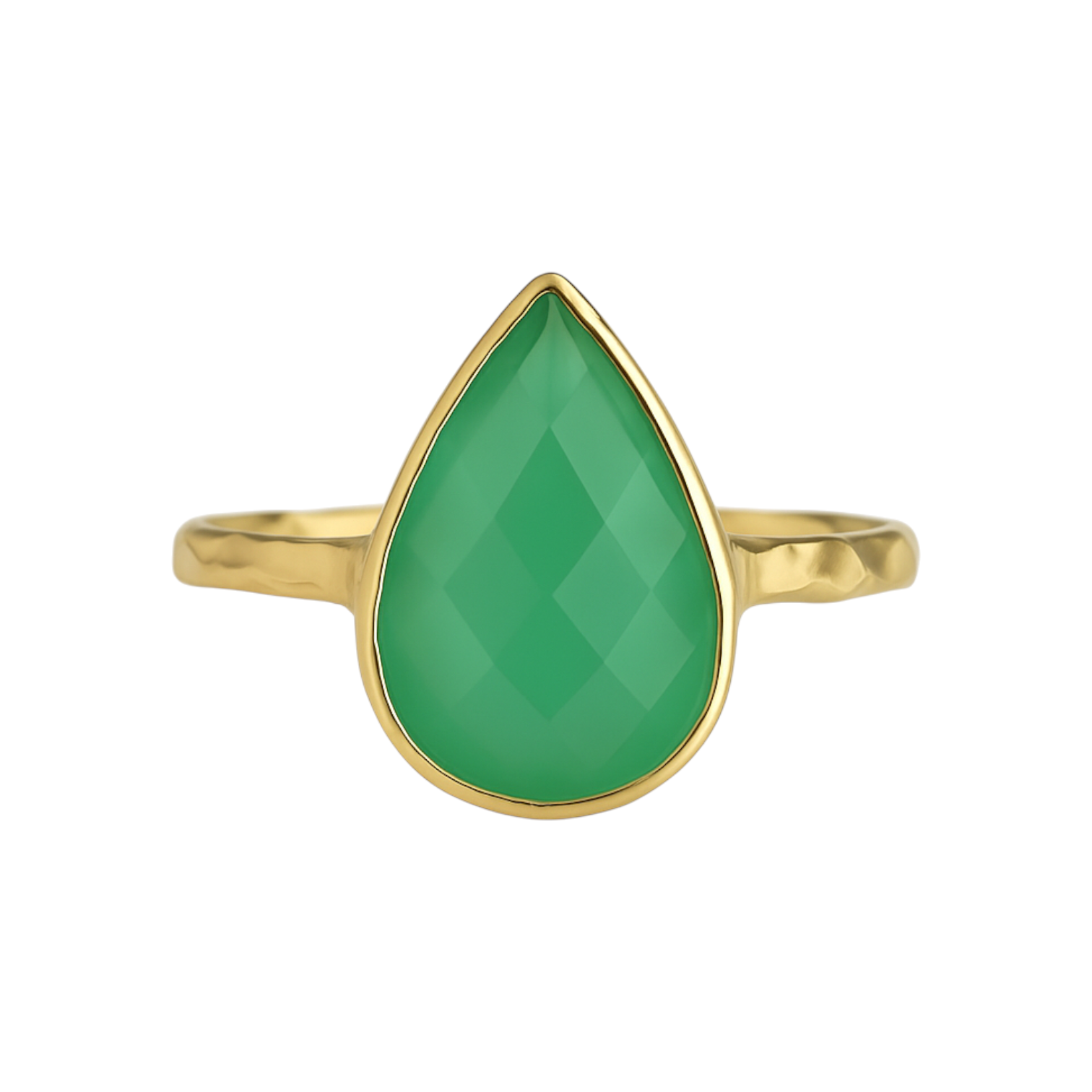 Chrysoprase | Bezel Ring
