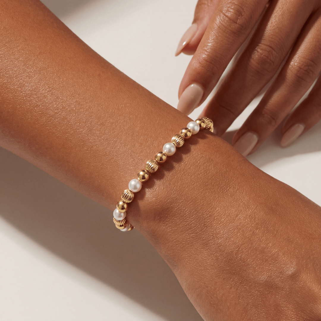 Ciao Pearl Beaded Bracelet - Bara Boheme