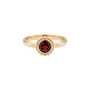 Circe — Solid Gold Ring with Embellishment - Bara Boheme