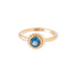Circe — Solid Gold Ring with Embellishment - Bara Boheme