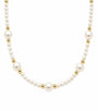 Claire | Gold Filled Beaded Necklace with Pearls - Bara Boheme