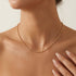 Classic 2mm Beaded Necklace - Bara Boheme