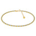 Classic 2MM | Gold Filled Beaded Anklet - Bara Boheme