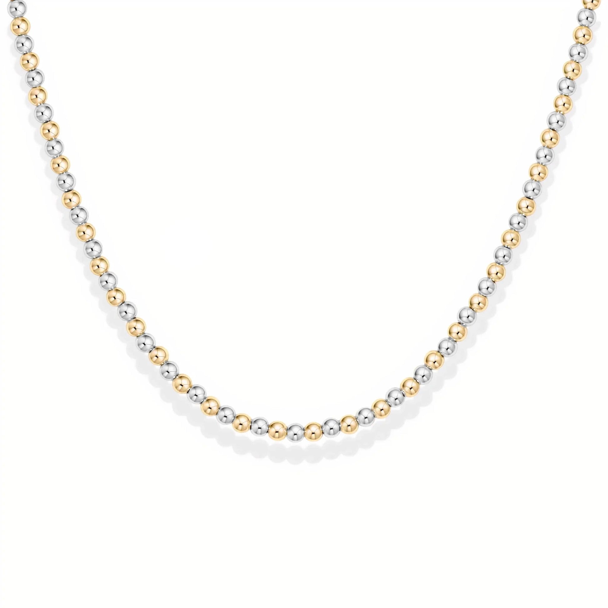 Classic 3mm Beaded Necklace - Bara Boheme