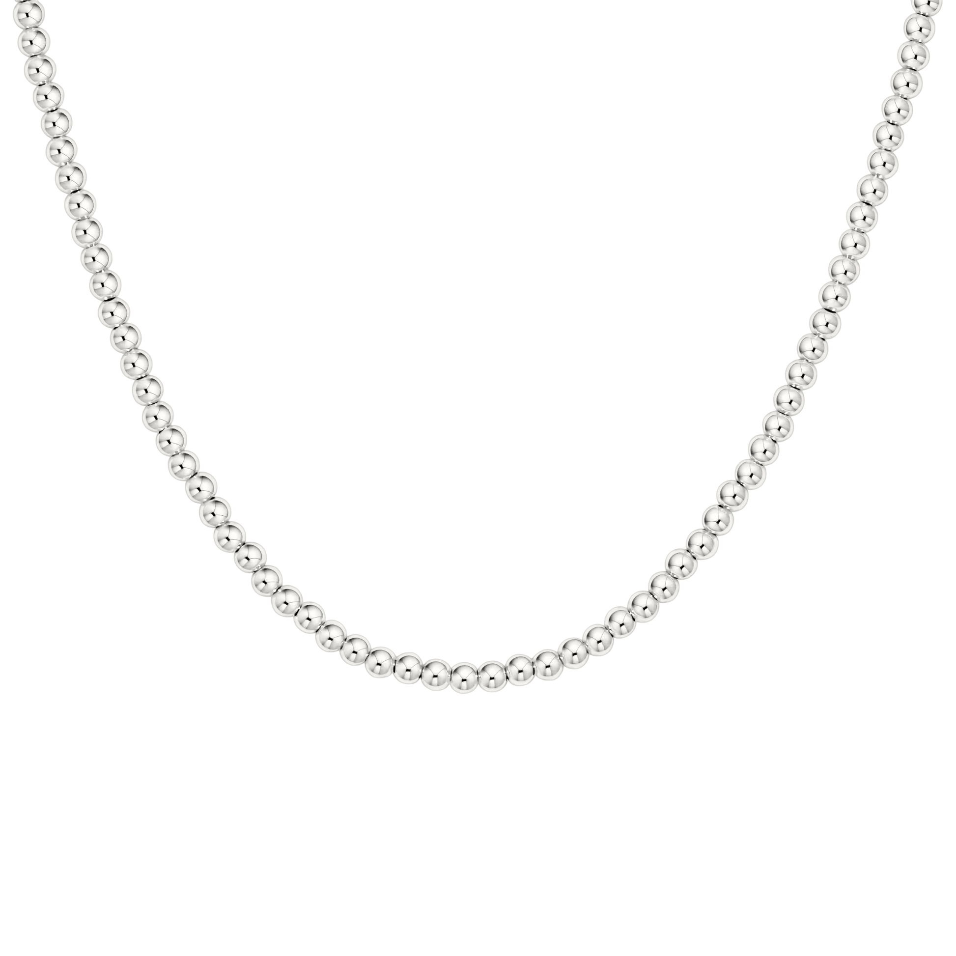 Classic 3mm Beaded Necklace - Bara Boheme