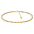 Classic 3MM | Gold Filled Beaded Anklet - Bara Boheme