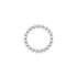 Classic 4mm Beaded Stretchy Ring - Bara Boheme