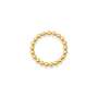 Classic 4mm Beaded Stretchy Ring - Bara Boheme