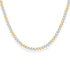 Classic 4mm Triple 2Tone Beaded Necklace - Bara Boheme