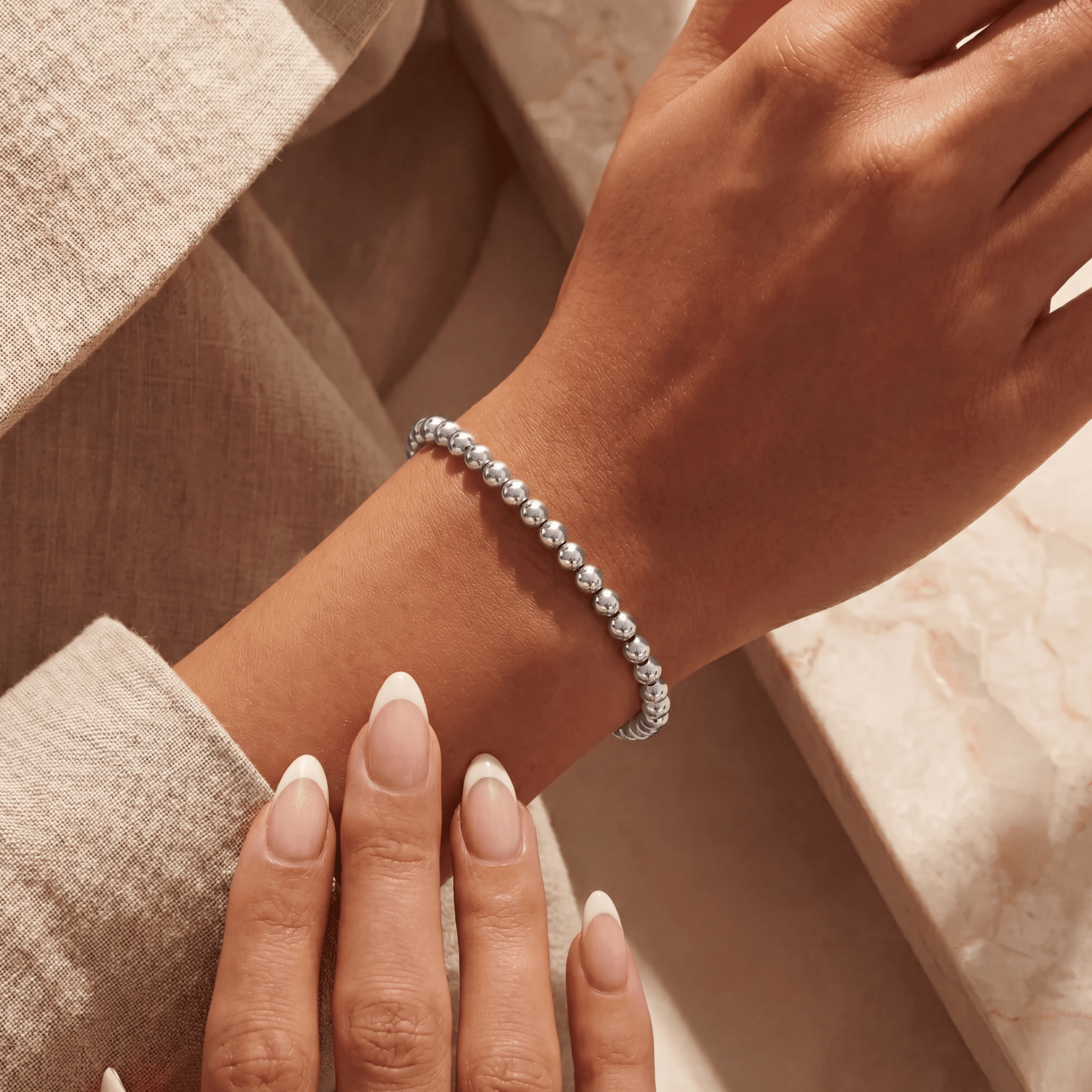 Classic 5mm Beaded Bracelet - Bara Boheme