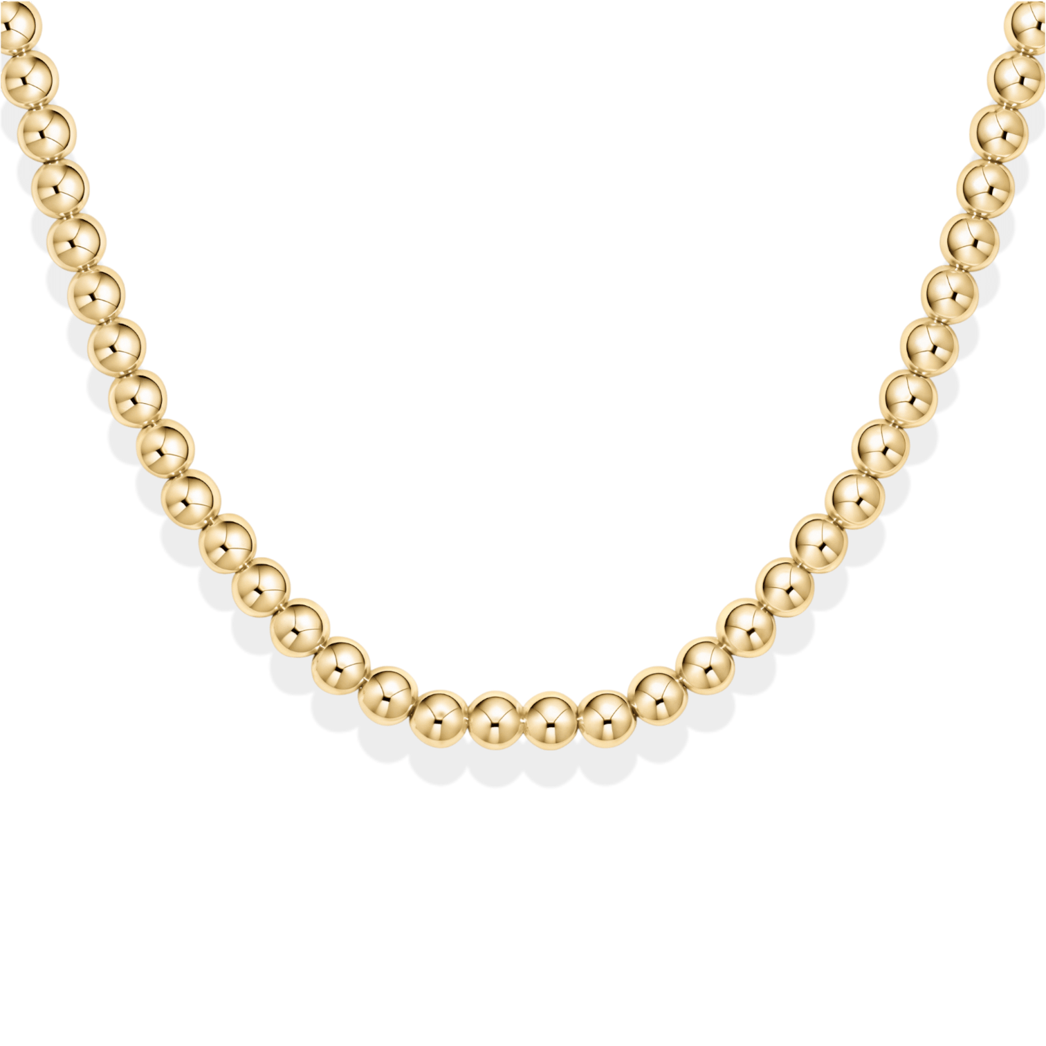 Classic 5mm Beaded Necklace - Bara Boheme