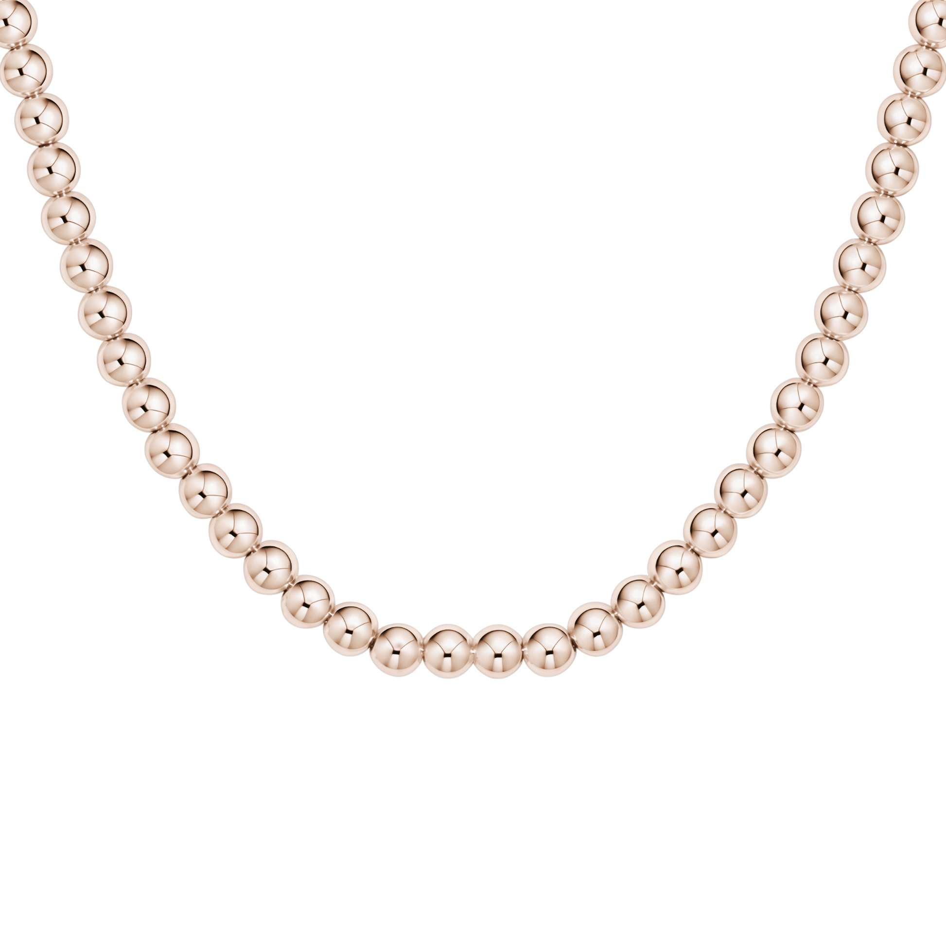 Classic 5mm Beaded Necklace - Bara Boheme
