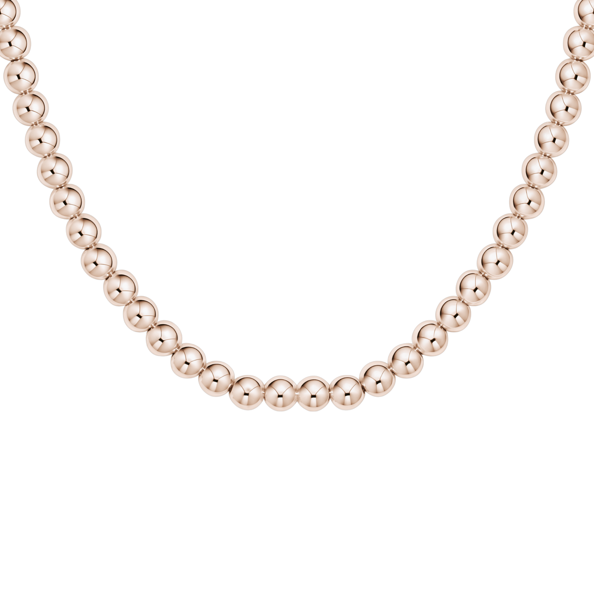 Classic 6mm Beaded Necklace - Bara Boheme