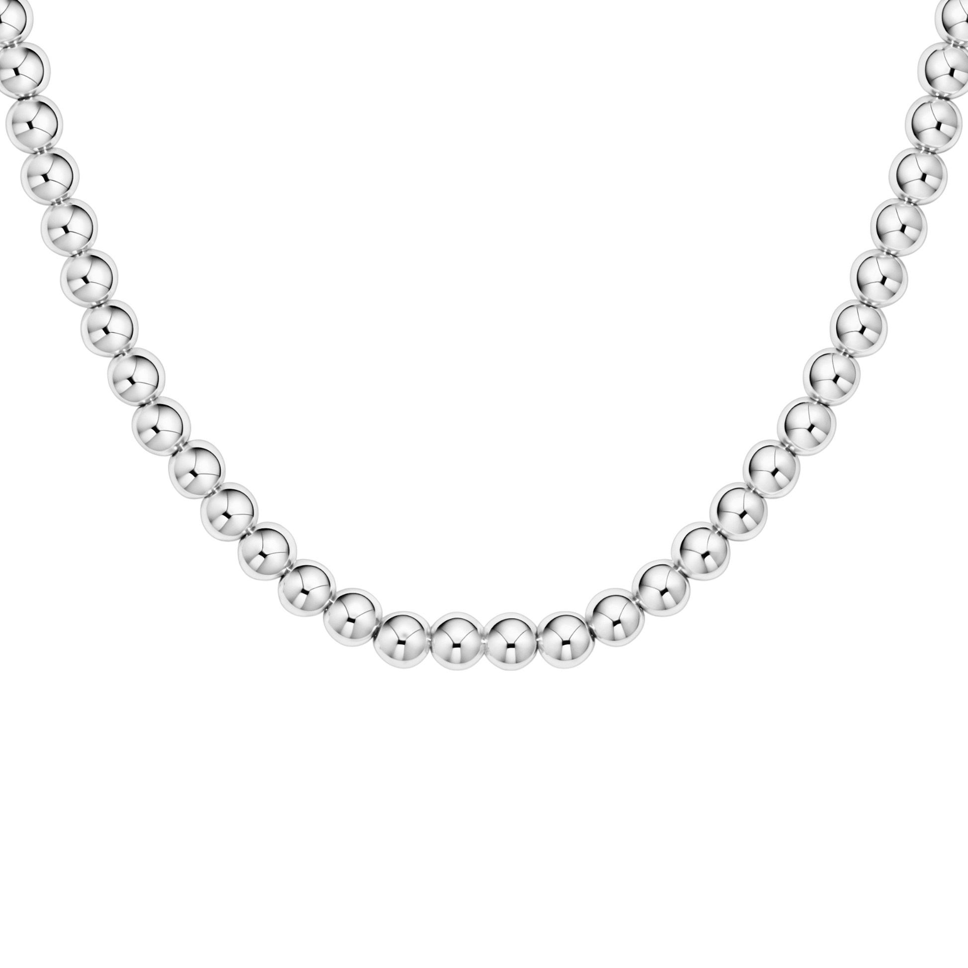 Classic 6mm Beaded Necklace - Bara Boheme
