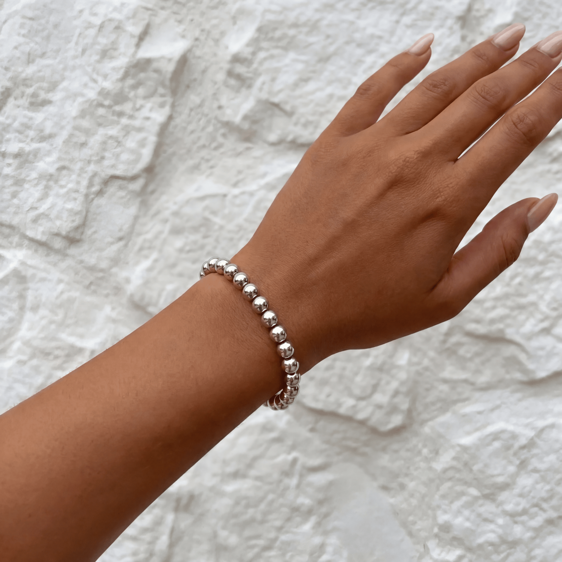 Classic 7mm Beaded Bracelet - Bara Boheme
