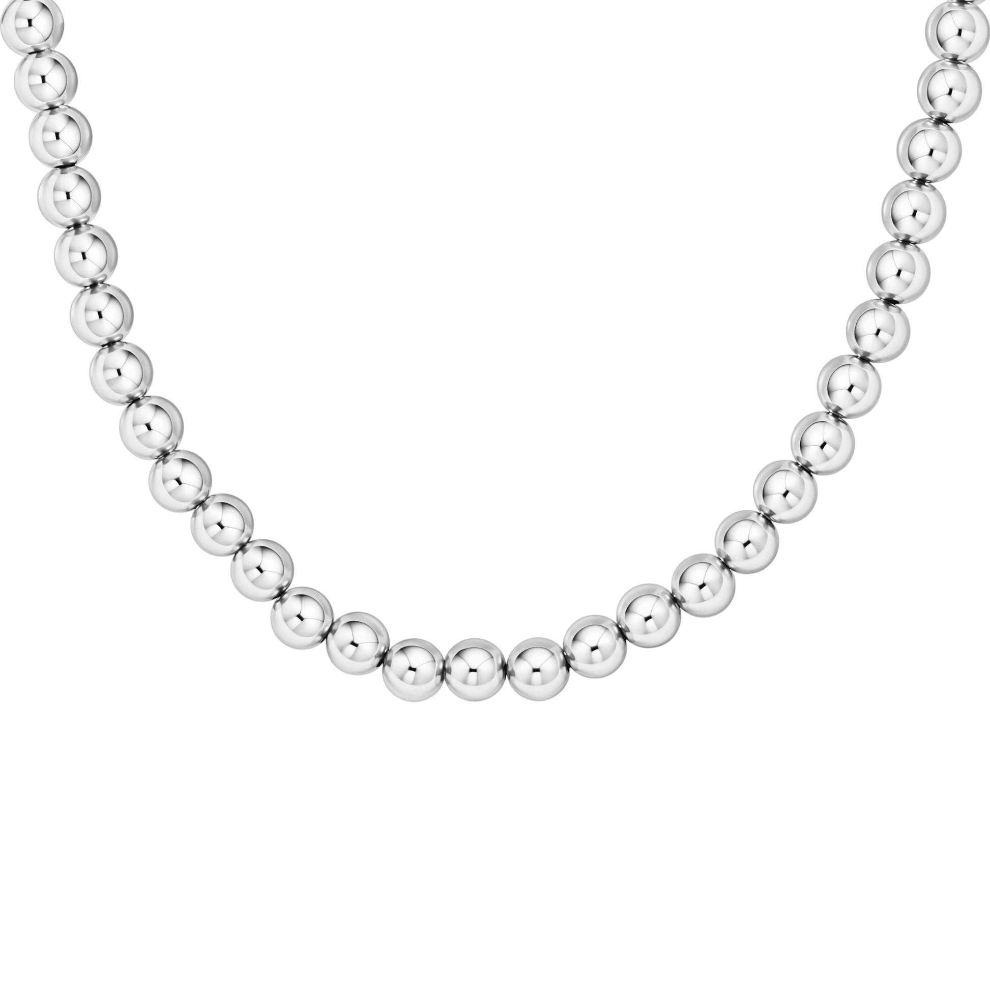 Classic 7mm Beaded Necklace - Bara Boheme