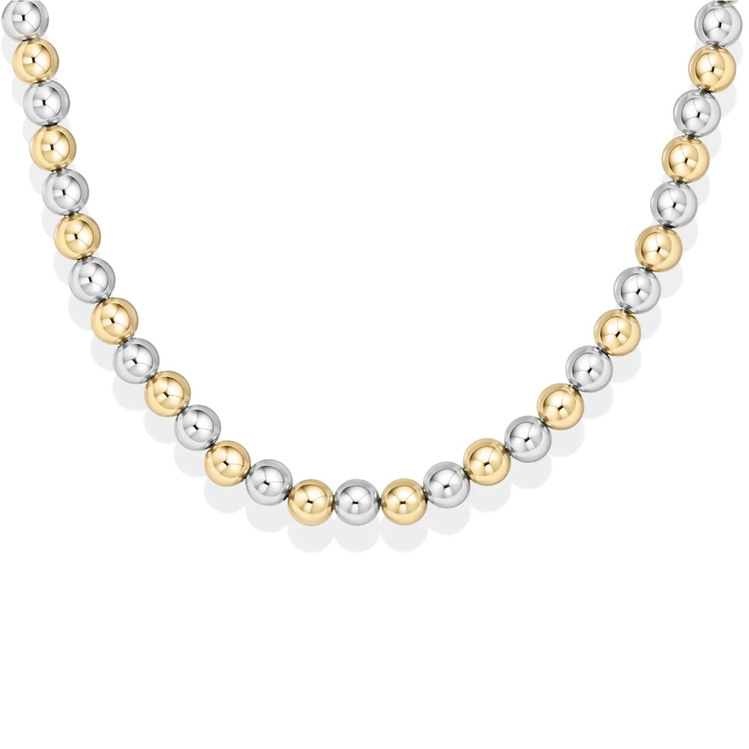 Classic 7mm Beaded Necklace - Bara Boheme