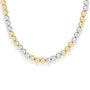 Classic 7mm Triple 2Tone Beaded Necklace - Bara Boheme