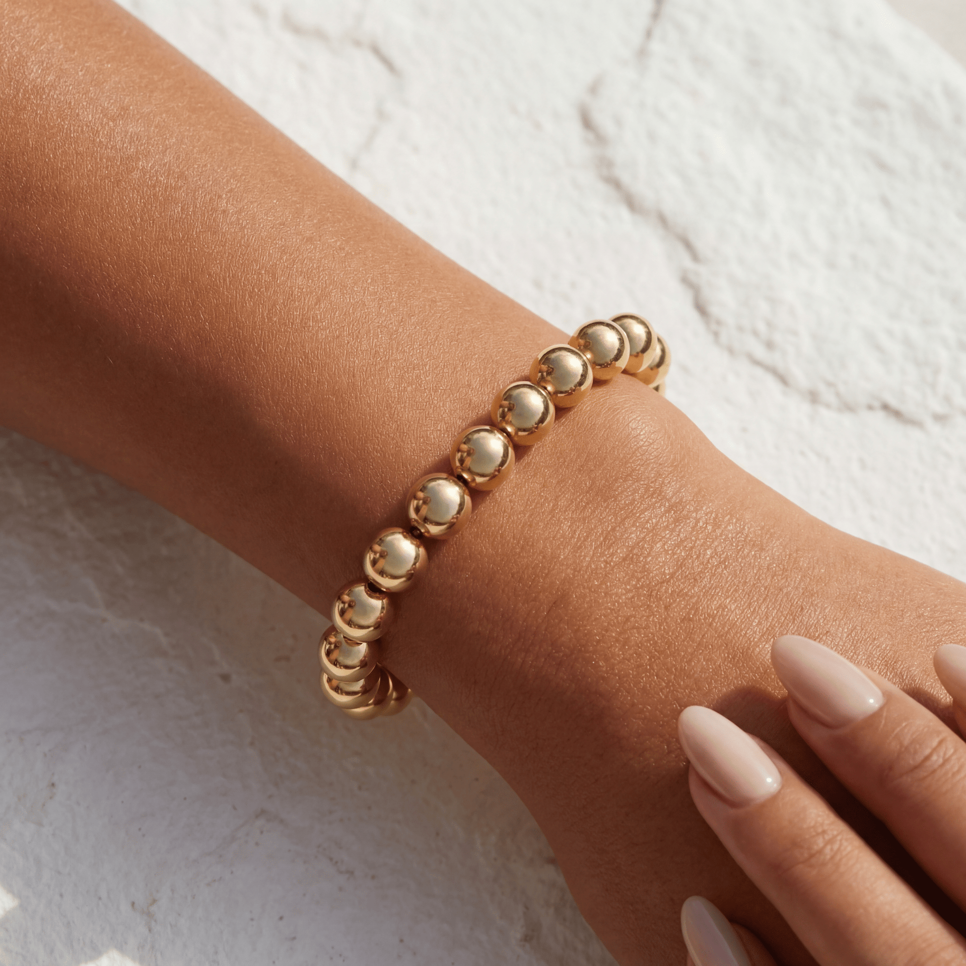 Classic 8mm Beaded Bracelet - Bara Boheme