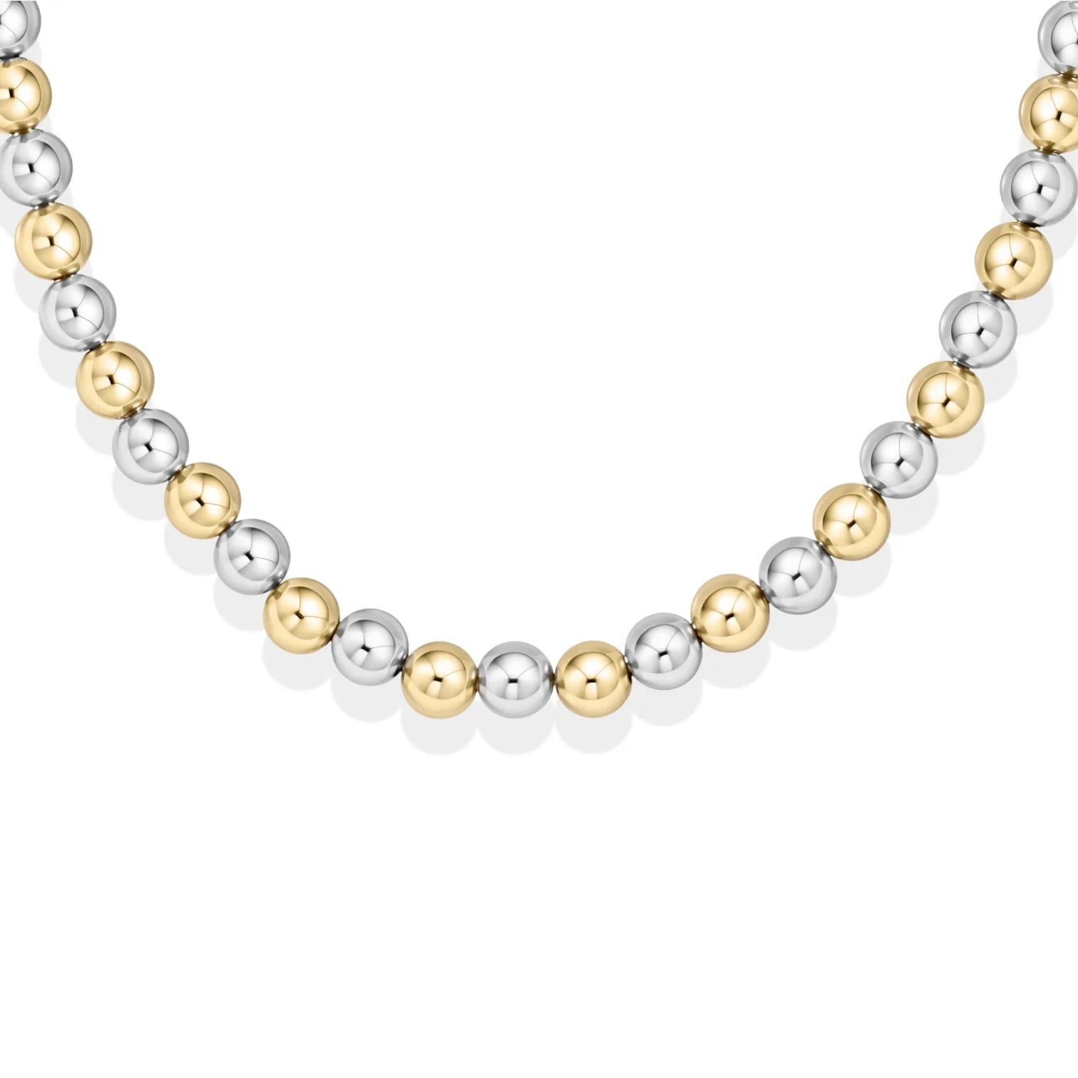 Classic 8mm Beaded Necklace - Bara Boheme