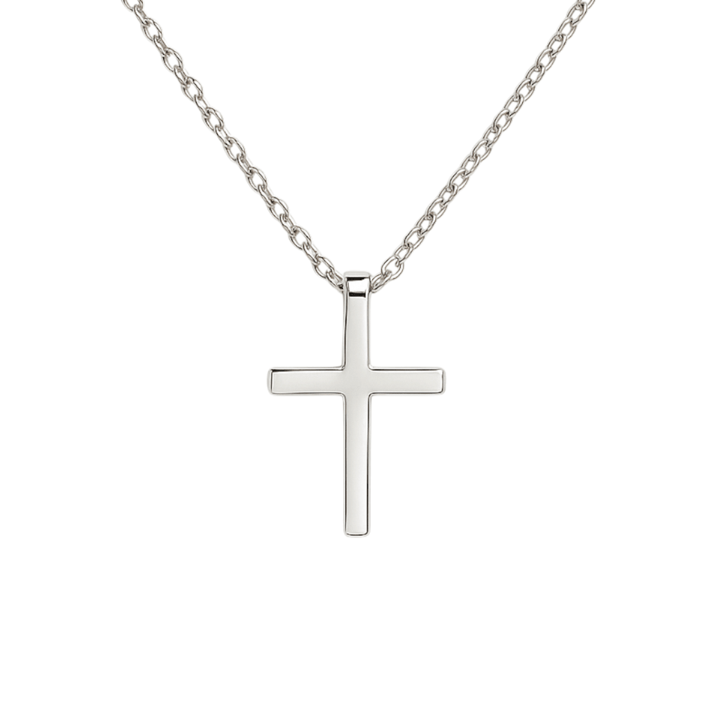 Classic Cross LG | CZ Necklace - Bara Boheme