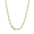 Classic Paperclip | Gold Plated Necklace - Bara Boheme