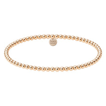 Classic 3MM | Gold Filled Beaded Bracelet