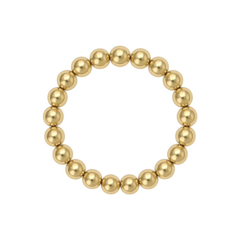 Classic | 3mm Beaded Stretchy Ring