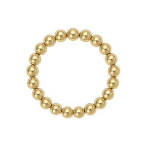 Classic | 3mm Beaded Stretchy Ring