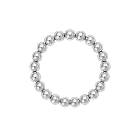 Classic | 3mm Beaded Stretchy Ring