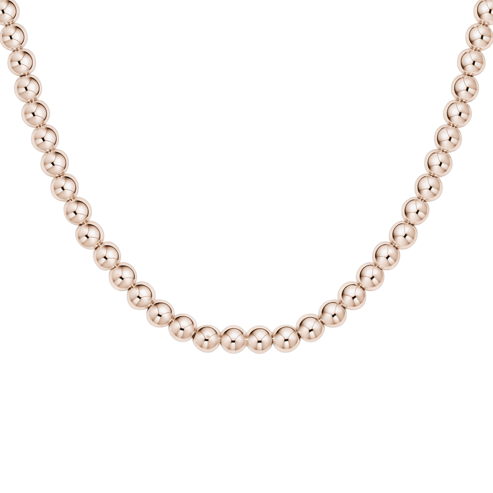 Classic 5MM | Gold Filled Beaded Necklace