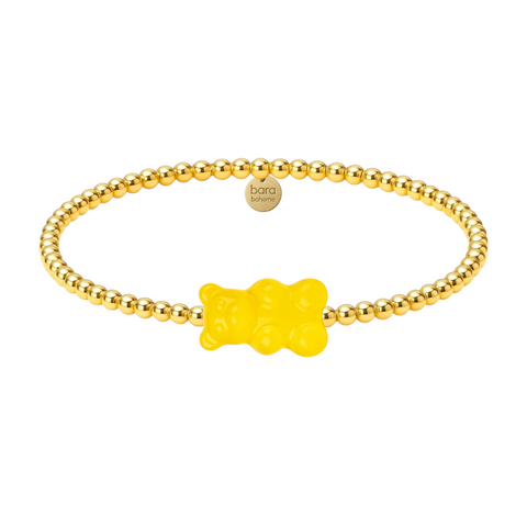 Classic Gummy Bear | Gold Filled Beaded Bracelet