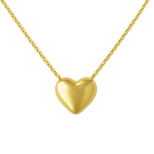 Bubble Heart | CZ Necklace